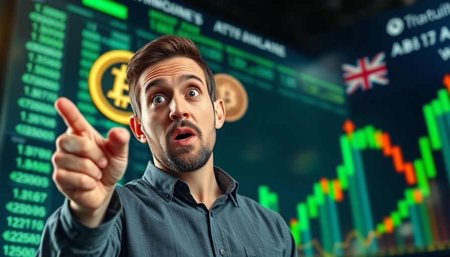 Dynamic crypto trading scene with ascending Bitcoin values, Crypto Trading Guide.