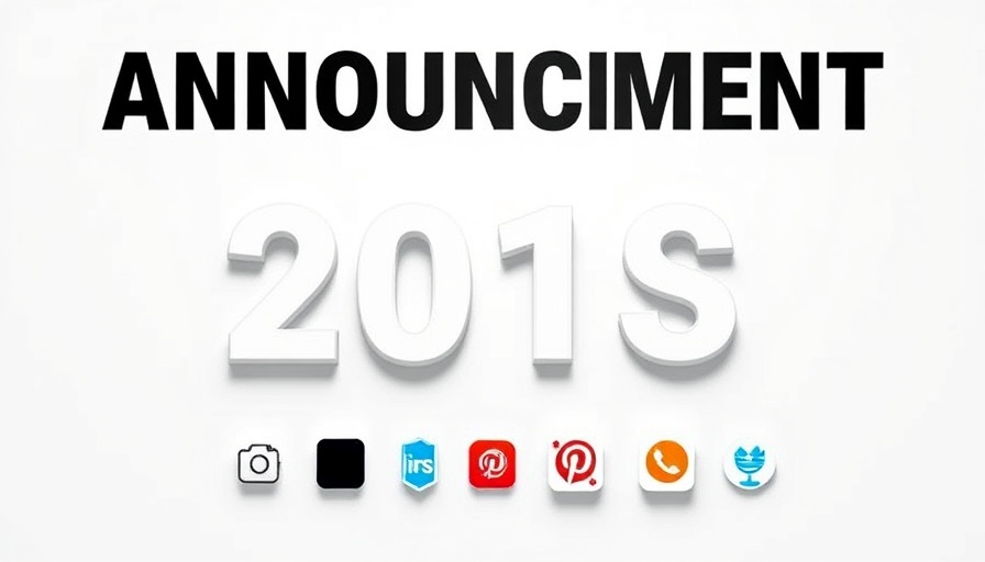 AI News for Business Growth with bold announcement text and app icons