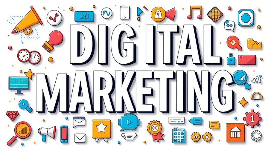 AI in Digital Marketing Updates: bold text over icons, conclusion.