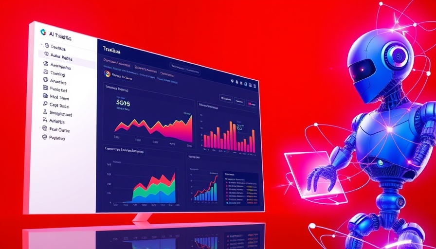 Track AI Traffic: AI dashboard showing chatbot traffic analytics.