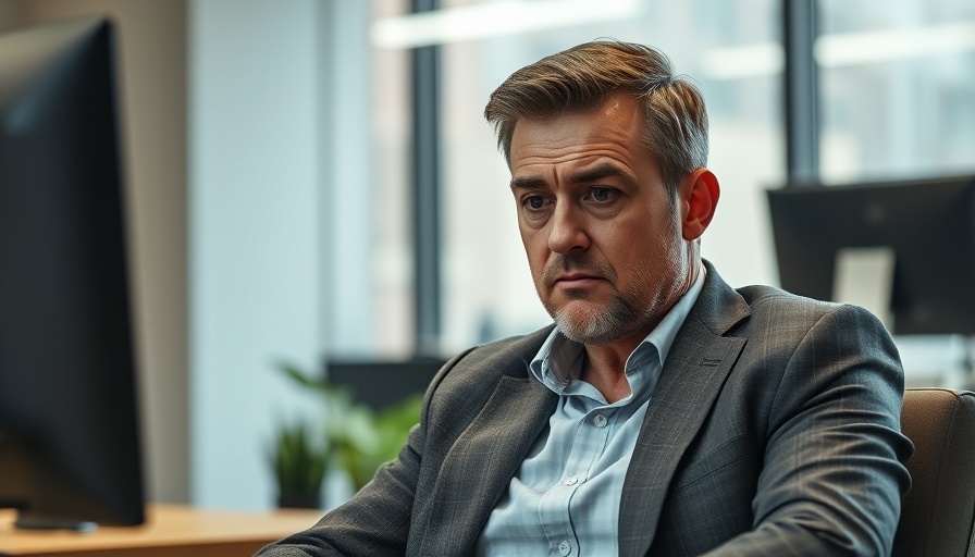 Man discussing Altcoin Investment Timing in an office setting.