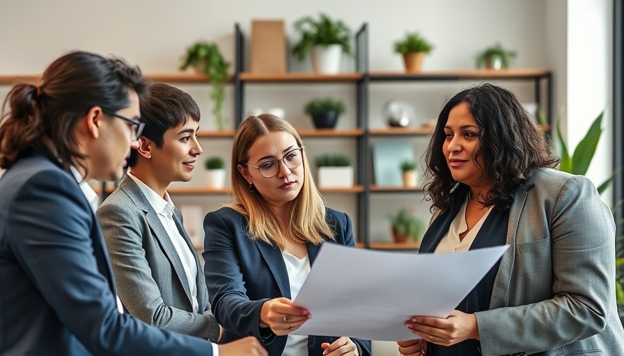 Agentic AI in supply chain, professionals collaborating in office.