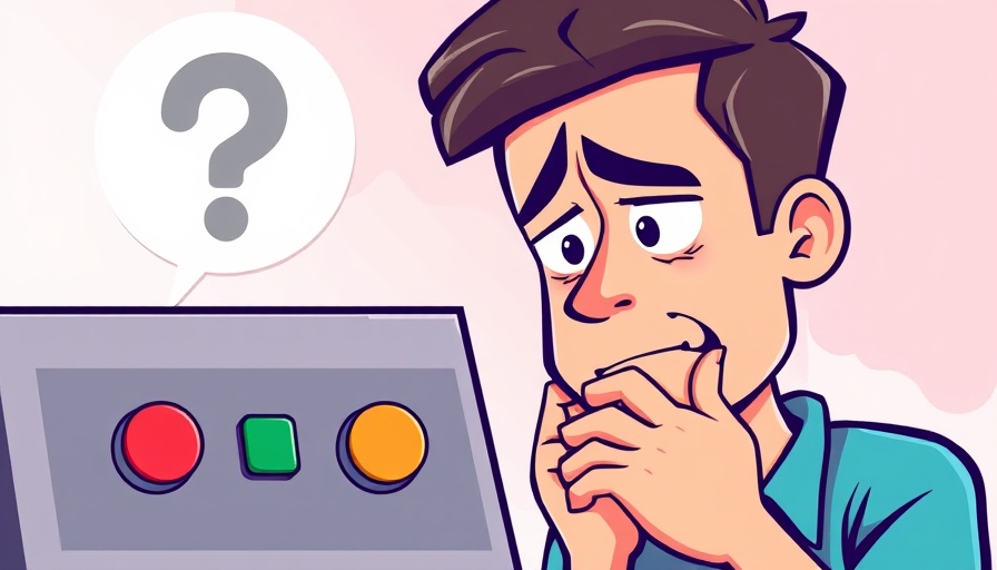 Cartoon depicting anxiety, tackling mental health stigma at work.