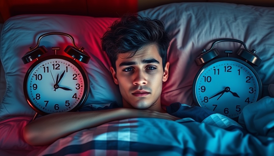 Tips on How to Sleep Fast shown with clock displays.