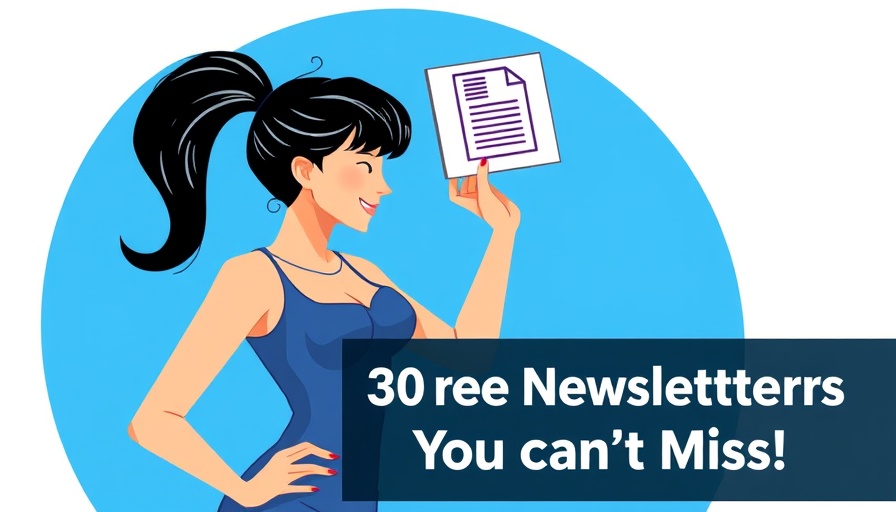 Modern graphic design for newsletter content ideas 2025, blue background.