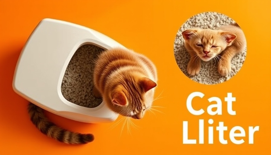 Tofu Cat Litter at PetSmart with cat using a litter box.