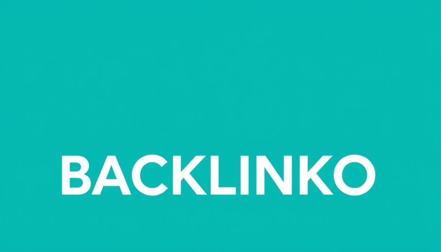 Stylized 'BACKLINKO' text on teal background related to SEO updates.