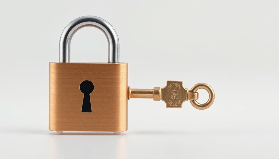 Padlock and key symbolizing Magento migration security protocols