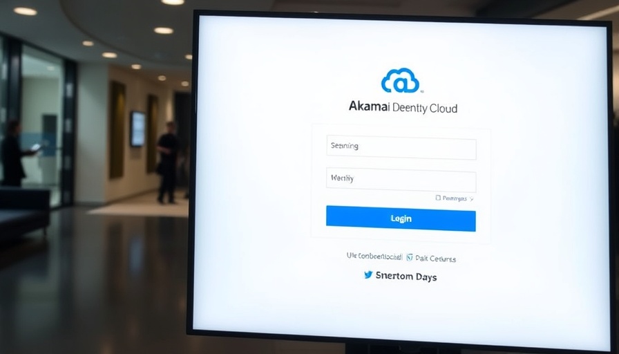 Akamai Identity Cloud login interface for marketing intelligence.