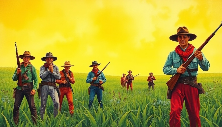Vintage book cover of 'Tom Swift and His Electric Rifle' depicting adventurers in a field, related to TASER name origin.