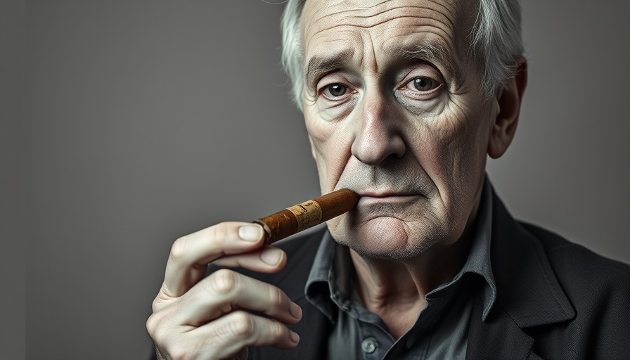 Freud's influence on anxiety disorders depicted in vintage portrait.