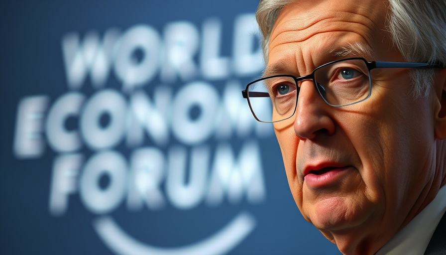 World Economic Forum leadership accountability speech at event.