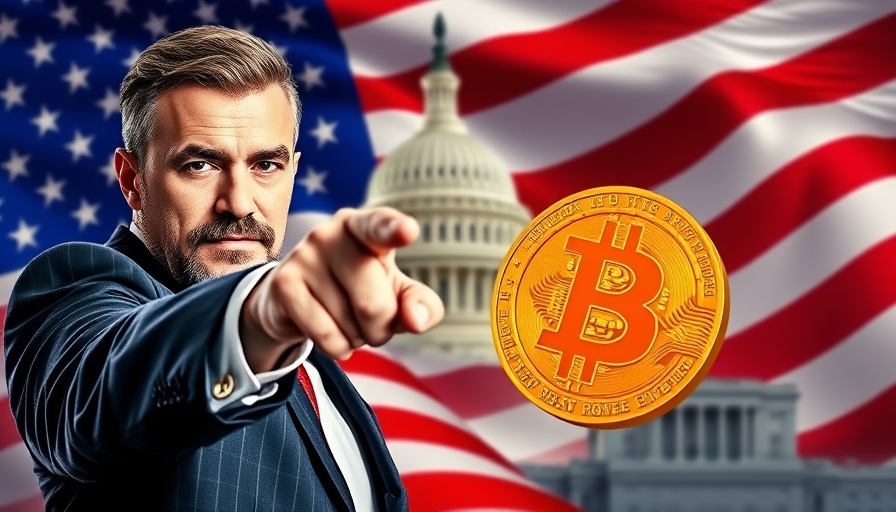 Clarity Act cryptocurrency regulation concept with Bitcoin and Capitol.