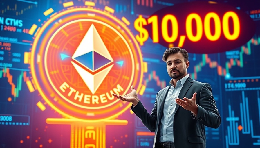 Why ETH Could Explode by 2025: Ethereum coin graphic with price target.