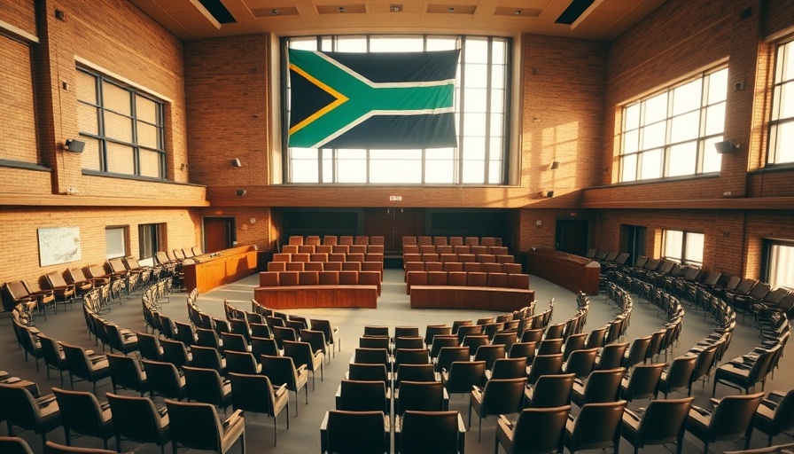 ConCourt room, modern design, Ramaphosa's Mchunu decision.