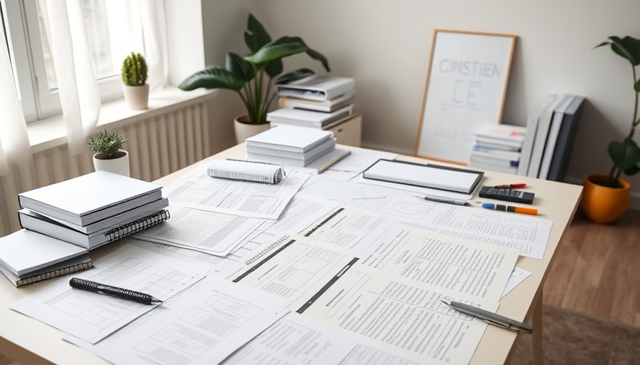 Legal documents on home office desk, DIY Home Projects Legal Risks.