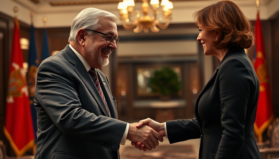 Trump and Von der Leyen in a trade deal meeting.