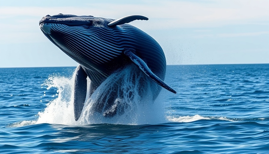 Majestic whale breach symbolizing crypto whales shifting to Cardano.