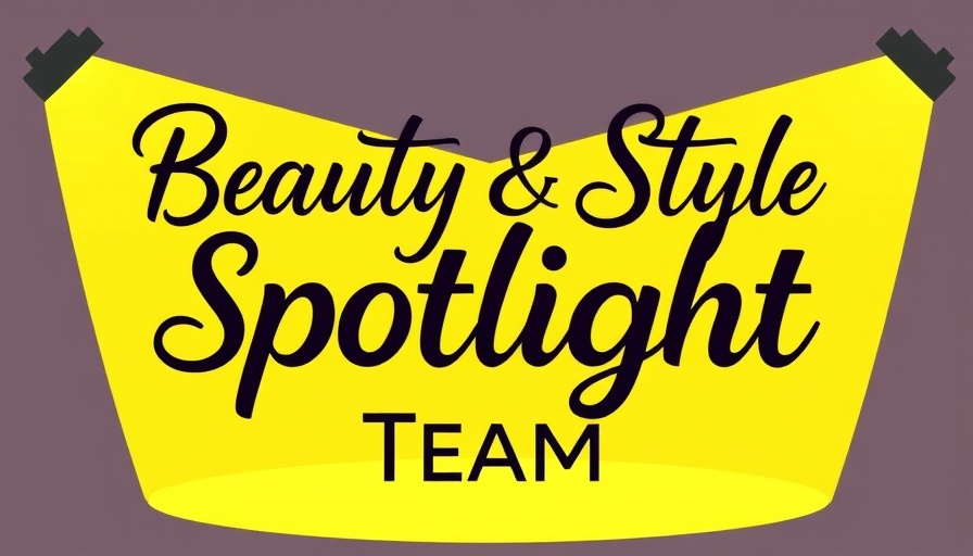 Stylish logo for The Beauty & Style Spotlight Team with spotlight design.