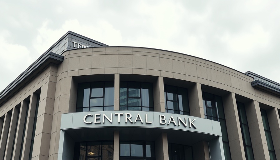 Modern European Central Bank building, digital euro vs US stablecoins concept.