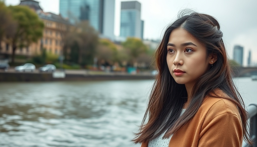 Contemplative young woman by river, questions to ask before drinking on your next trip.