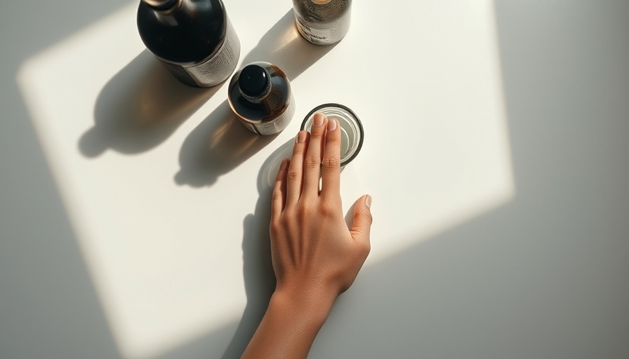 Overhead view of a hand near alcohol, highlighting alcohol tolerance risks.