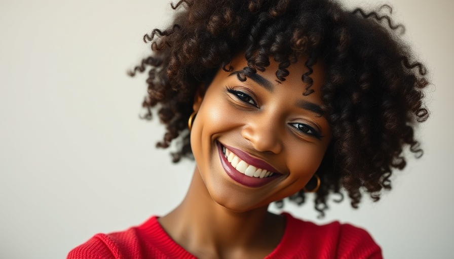 Keto transformed mental health in smiling woman's portrait