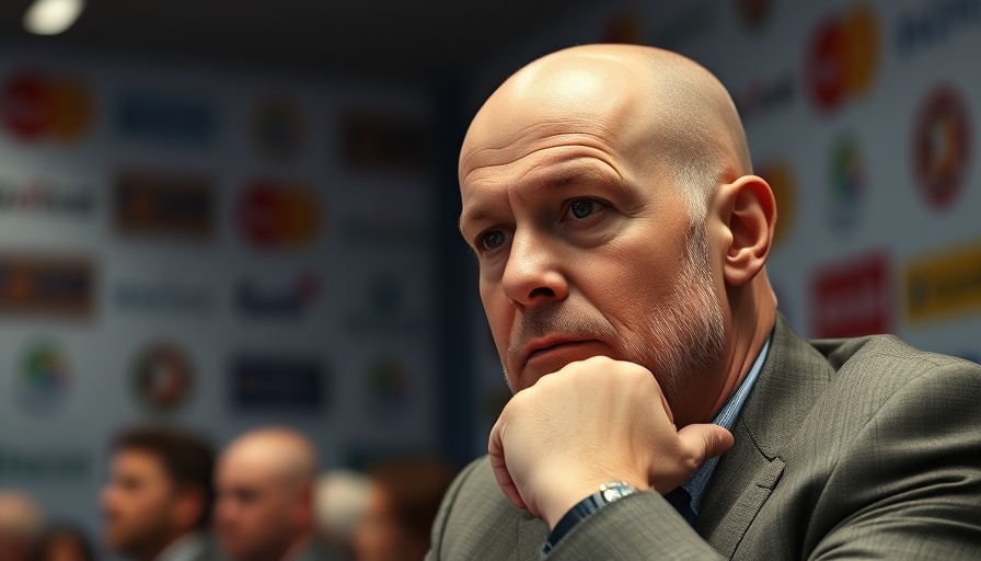 Middle-aged man reflecting at a conference on Mozambique energy sector challenges.