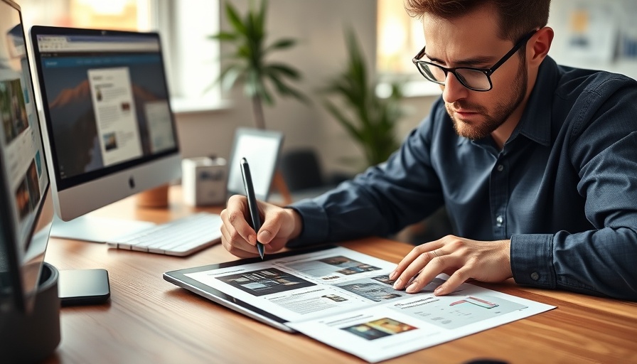 Smart web design in progress boosting SEO and sales