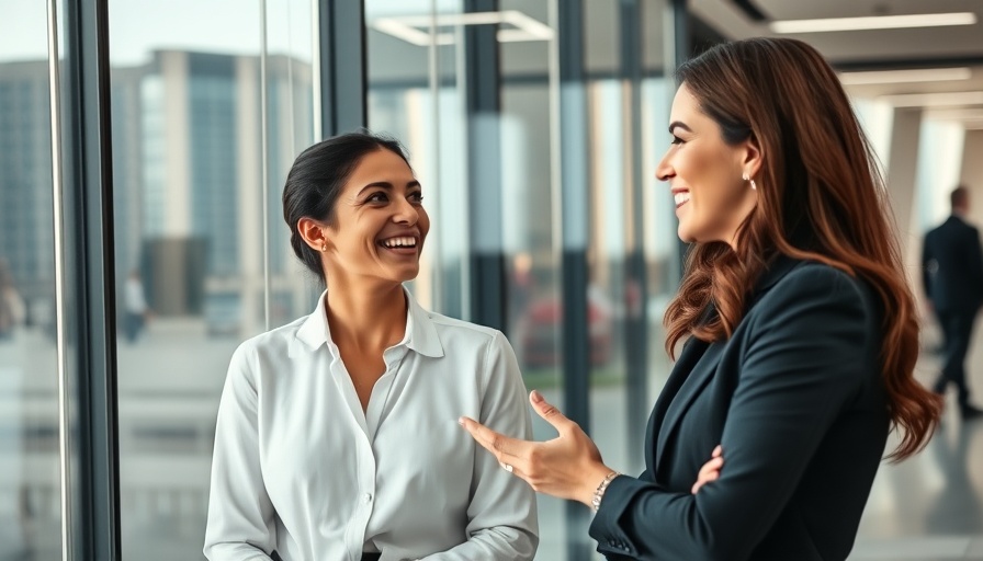 Fashionable woman discussing in modern office, related to Bitcoin Price Prediction 2027.