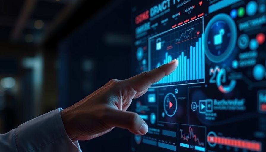 Futuristic data visualization for attribution tools in digital marketing.