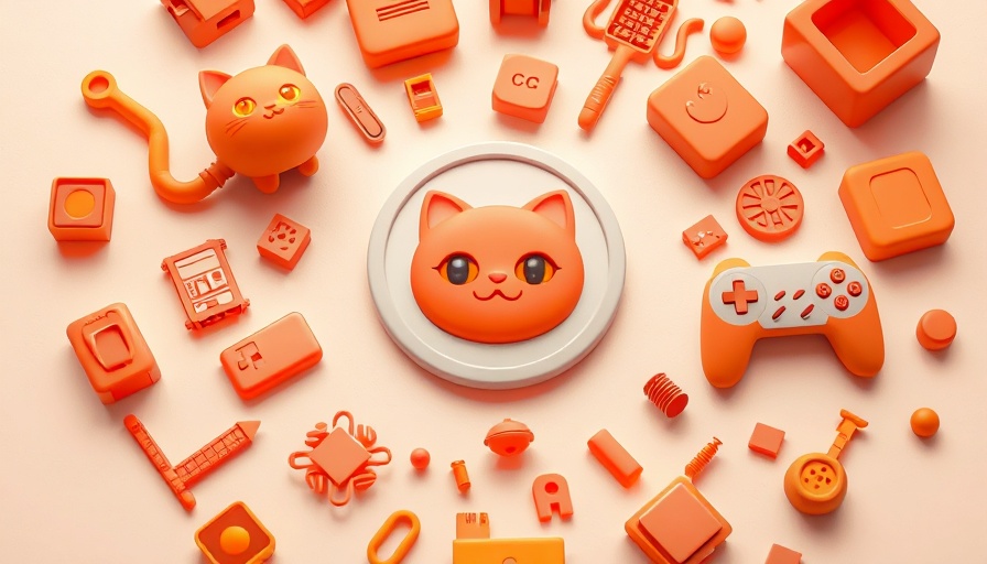 Unconventional Cold Email Strategies visualization with playful 3D objects around Reddit logo.