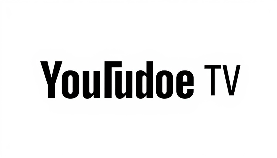YouTube TV logo with play button.