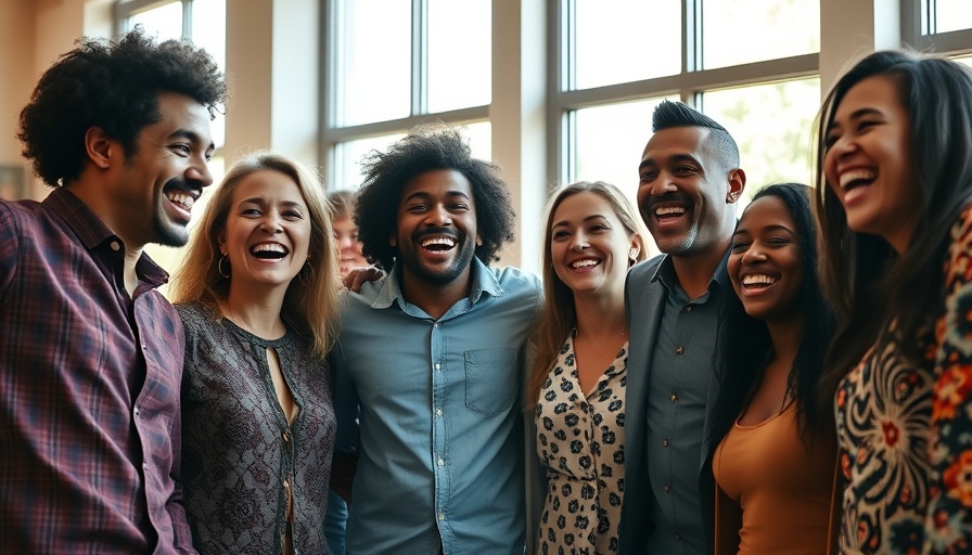 Group celebrating Social Wellness Month in San Antonio