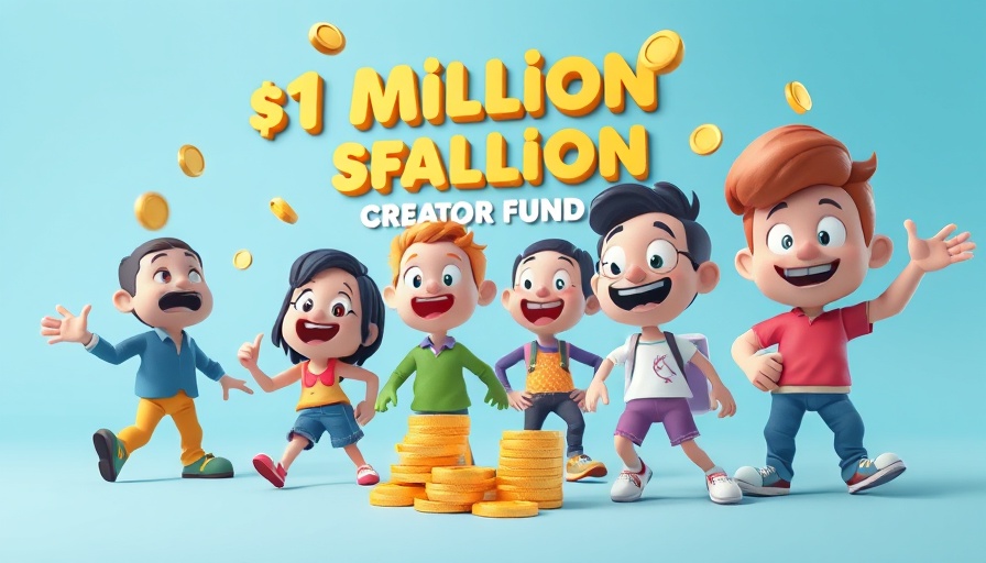 Nexprint Million-Dollar Creator Fund promotion with 3D design elements.