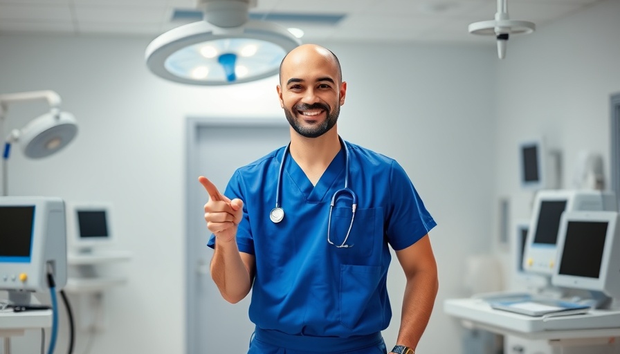 Treatment for hair fall men explained by medical professional in clinical setting.