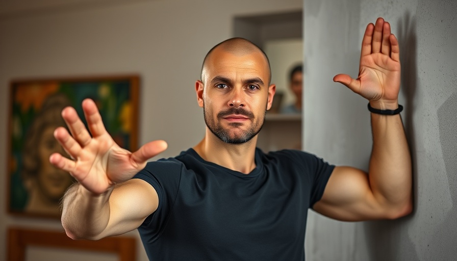 Boost Your Health Wall Move Exercise for Better Circulation, indoor demo.
