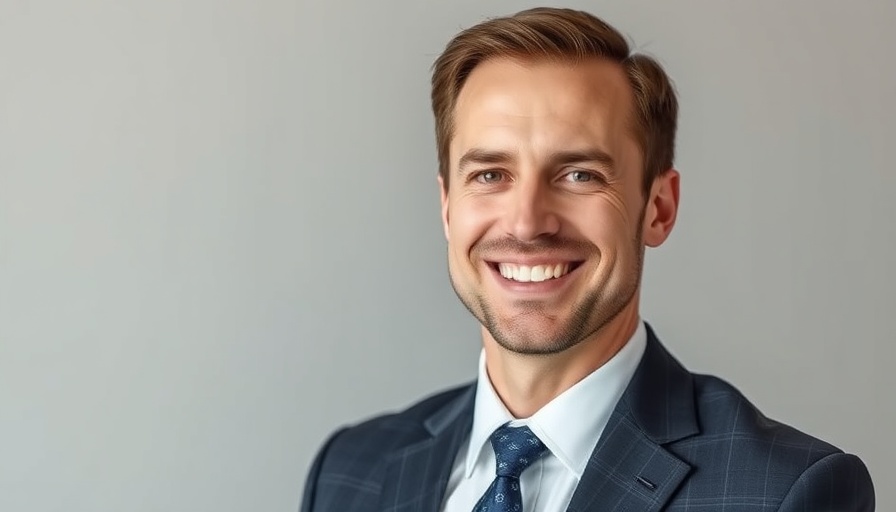 Professional Caucasian male in business setting for unified digital health platforms.