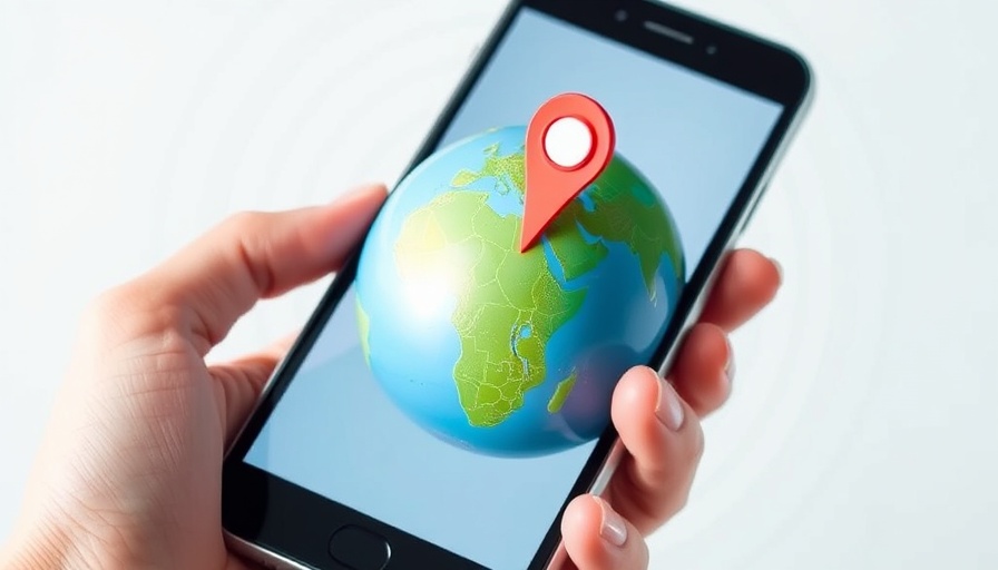 Stylized globe on smartphone for Local SEO best practices
