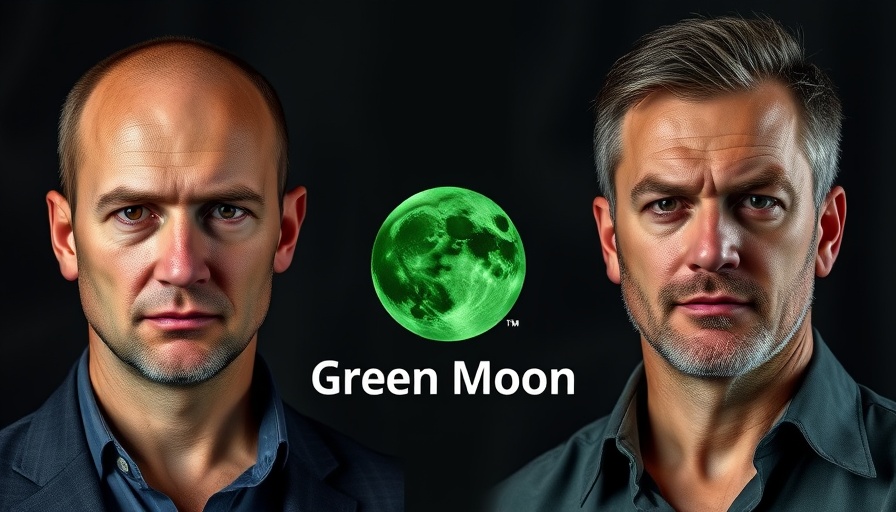 YouTube channel live stream announcement with moon logo.