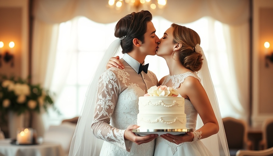 Loving couple kiss at wedding, a moment of connection. Addiction recovery symbolism.