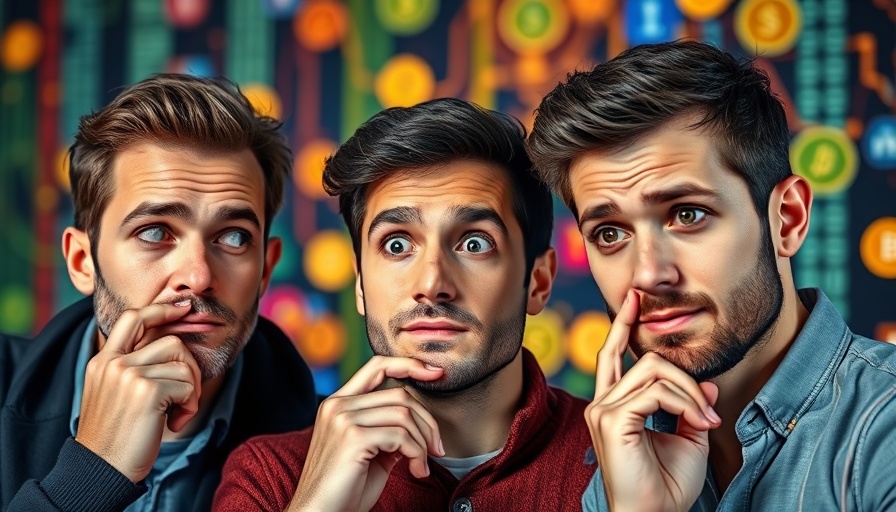 Discussion on altcoin season with three men expressing curiosity.