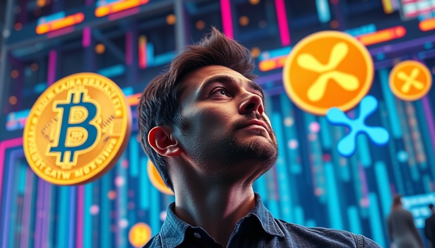CFTC crypto sprint visual with cryptocurrency symbols and dynamic background.