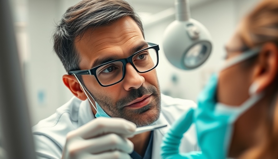 Future of Dental Care Innovations: Professional in modern clinic