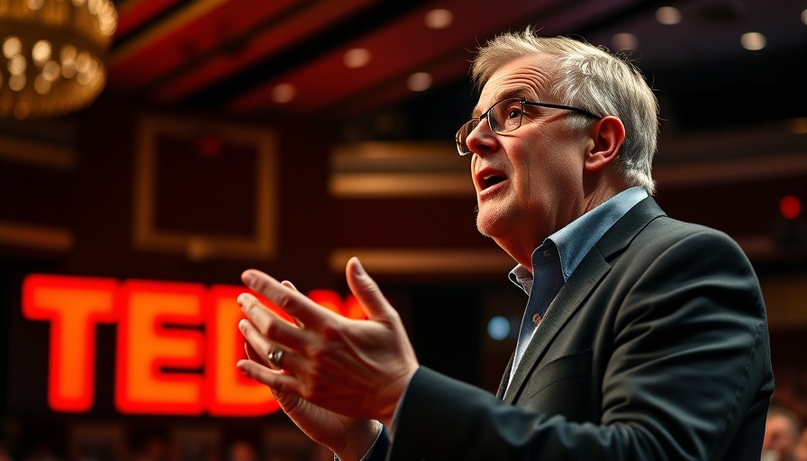 Speaker at TEDx event discussing 'Why Research Isn’t Changing the World.'