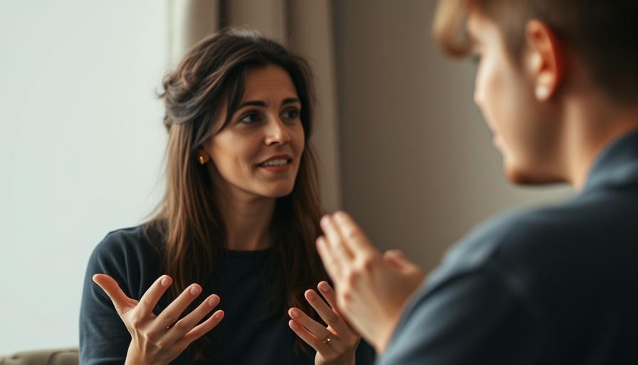 Woman discussing cycle of avoidance and arousal in anxiety.