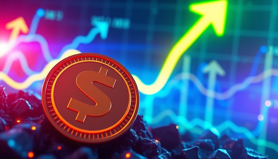 Chainlink token reaching $70.00 in futuristic market analysis.