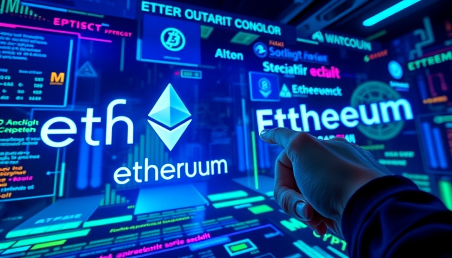 ETH-Based Altcoins Investment theme with Ethereum and altcoin graphics.