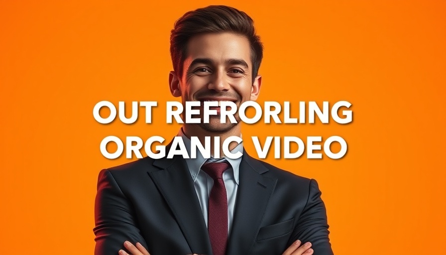Confident young man in a suit promoting educational video ads.