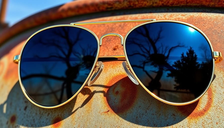 Sustainable Fashion Sunglasses Giveaway with stylish aviator sunglasses.